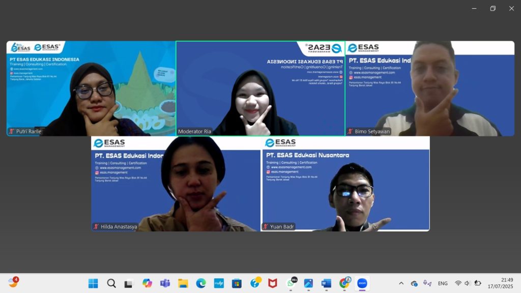 TRAINING OF TRAINER LEVEL 4